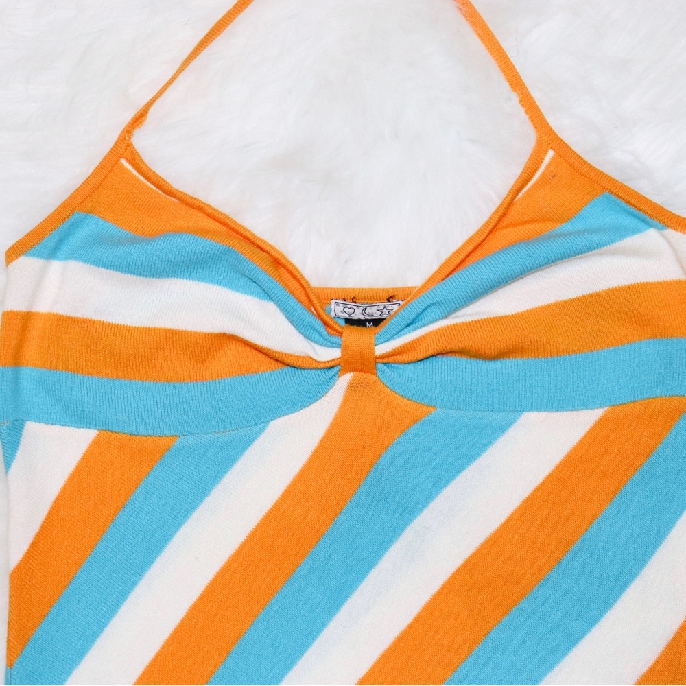 Striped Halter Top